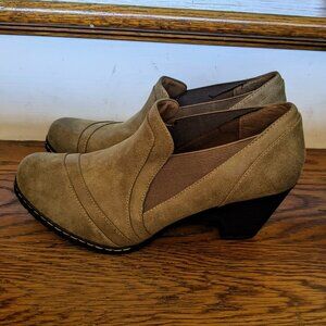 EuroSoft Tami Twine Tan Shootie Boots – Nubuck Heel – Size 10M (Fits 9) Like New